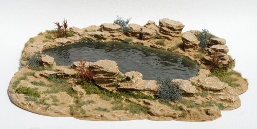 JG Miniatures - S29 - Desert oasis (oasis du désert)