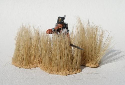 JG Miniatures - S33 - Long dry grass clumps (graminées longues et sèches)