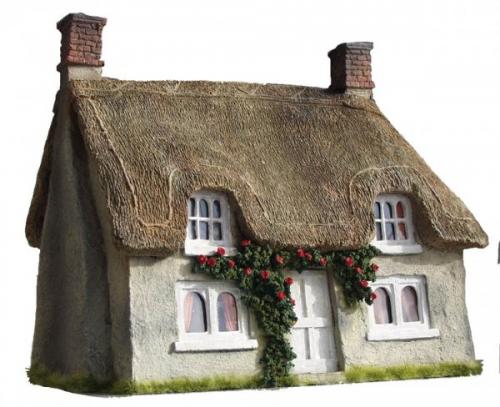 JG Miniatures - C17 - Thatched cottage