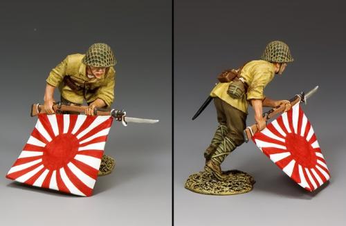 JN050 - Japanese Charging Flagbearer