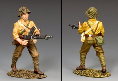 JN053 - Japanese Advancing Machine Gunner