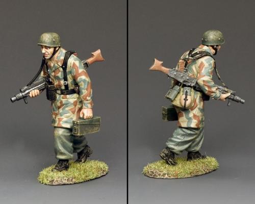 LW089 - Fallschirmjäger with MG42 Machine Gun 