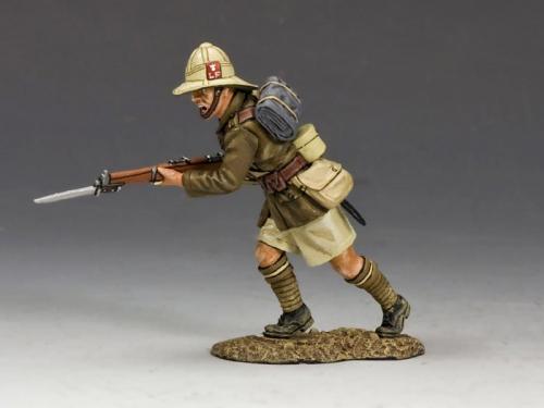 ME004 - Charging (Lancashire Fusiliers, Middle East Campaign)