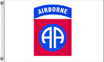 MF030 - 82nd Airborne Division Flag - Drapeau de la 82ème Airborne Division - EN STOCK