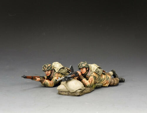 MG088 - Lying Prone Bren Gun Team 