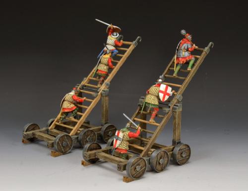 MK-S08 - The Medieval Escalade Siege Ladder Value Added Set