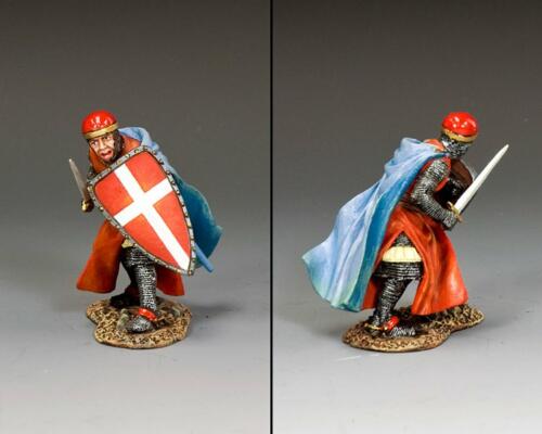 MK214 - Crouching Crusader Knight with Sword