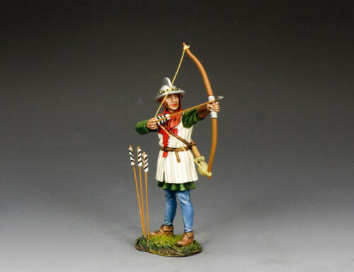 MK242 - English Archer Firing Upwards (B)