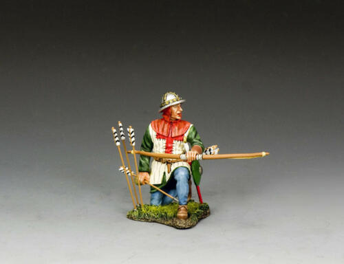MK243 - English Archer Kneeling Ready (B)