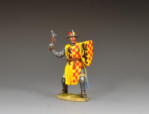 MK251 - Fighting Crusader Priest with Warhammer Shield - disponible début mars