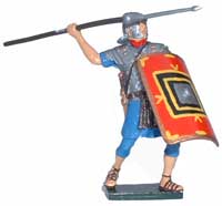 Roman Legionary with spear - pas de stock