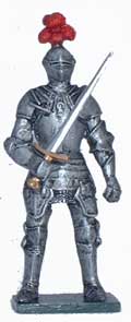 Knight with full Armour - EN STOCK (peint)