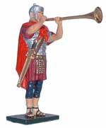 Roman Legionary with Trompeter - pas de stock