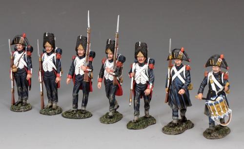 NA-S05 - The Old Guard Marching Set (7 figures Set) 