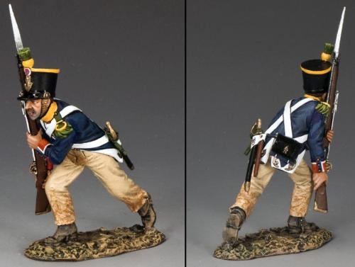 NA281 - French Voltigeur Advancing with Rifle