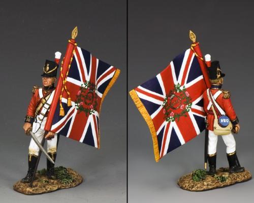 NA283 - British Officer with Flag