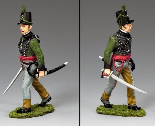NA386 - British 95th Rifles Officer with Sabre