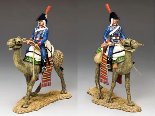 NE030 - Camel Cavalier with  Rifle Across