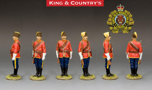 NWMP004 - Canadian Mountie At Attention