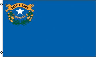 Nevada Flag - Drapeau de l'état américain du NEVADA - EN STOCK