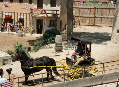 OK Corral - défilé - charrette pour deux 