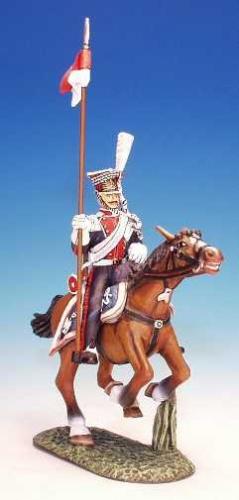 PL2 - Polish Lancers - Trooper, lance at attention