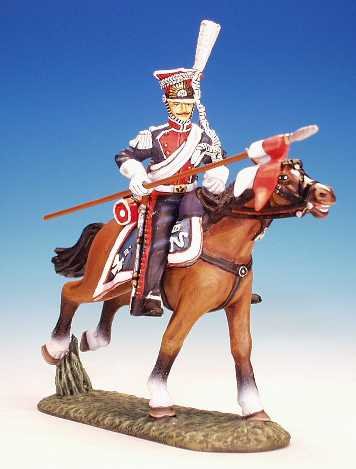 PL4 - Polish Lancers - Trooper, lance flat away from body