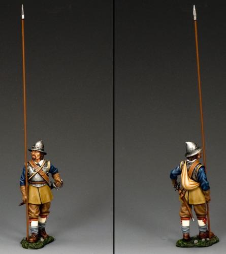 PnM005B - Advancing Pikeman (Royalist)