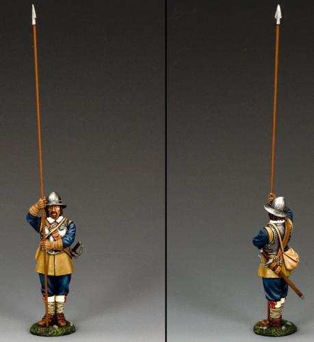 PnM006B - Standing Pikeman (Royalist)