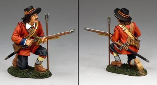 PnM026 - Parliamentary Musketeer Kneeling Make Ready