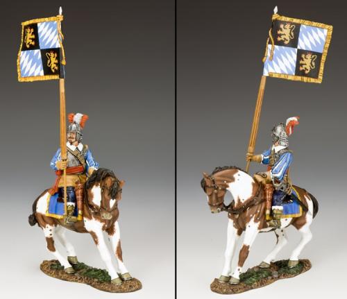 PnM059 - Royalist Mounted Flagbearer