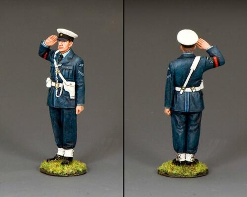 RAF087 - Saluting RAF Policeman 