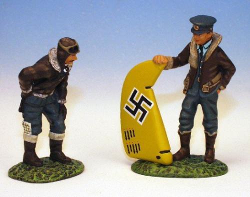 RAF2 - Air Wars 1939-1945 - R.A.F. Two pilots with Me 109 tail 