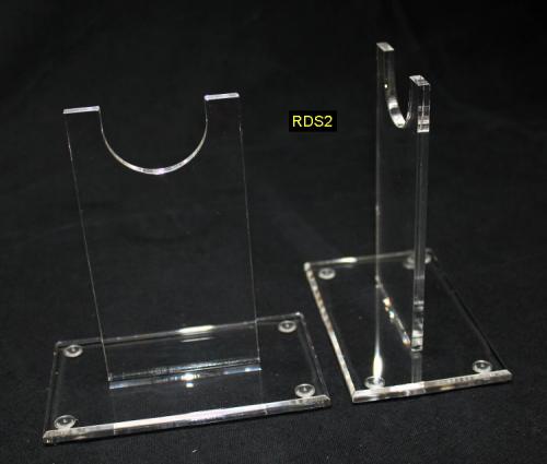 RDS2 - Low Rifle Display Stand - Support en acrylique transparant pour petit fusil (12 X6,5 X 12 cm) - EN STOCK