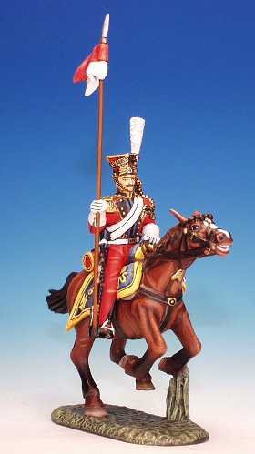 RL2 - Dutch Red Lancers - Trooper, lance at attention