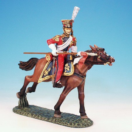 RL4 - Dutch Red Lancers - NCO, lance flat away from body