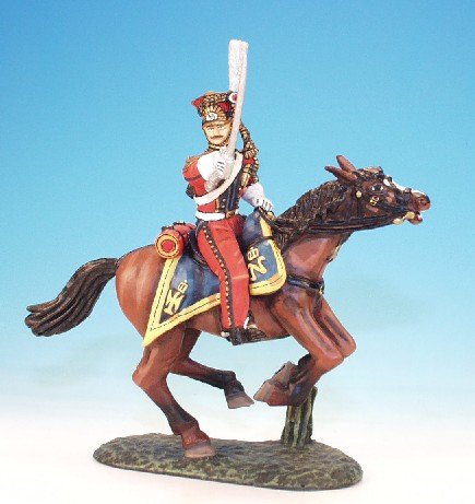 RL6 - Dutch Red Lancers - Trooper, armed with Sword charging
