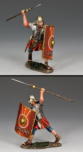 ROM023 - Roman Soldier Throwing Pilum