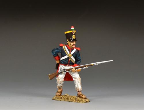 RTA129 - Santa Annas Soldier reaching for a fresh cartridge