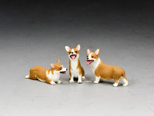 SP126 - A trio of Royal Corgis (set of 3) 