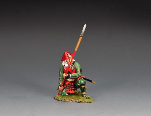 SW047 - Eastern Army Ashigaru Kneeling Spearman - disponible début novembre