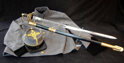 Sabre ACW - SLK4 - Sabre d'officier de cavalerie sudiste (Civil war CSA Cavalry Officer's Sword) - EN STOCK