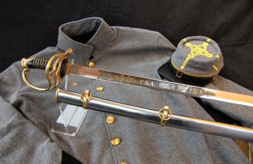 Sabre ACW - SLK7 - Shelby CSA Officers Civil War Sword - EN STOCK