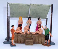 Roman Small Slave Market-Set - pas de stock