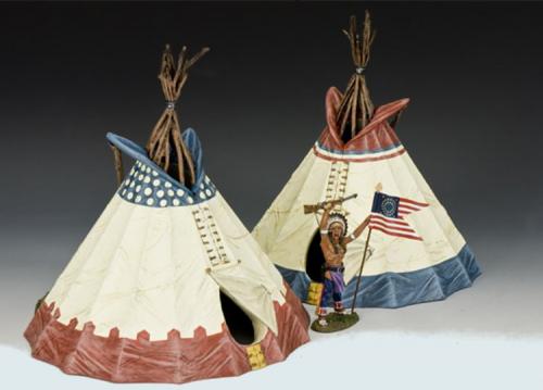 TRW064 and TRW083 - Sioux Indian Tepee
