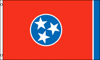 Tennessee Flag - Drapeau de l'état américain du TENNESSEE - EN STOCK