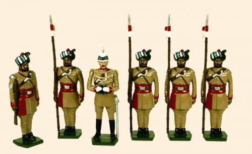 Tradition of London - set N° 044 - Corps of Guide Cavalry 1900  Painted - EN STOCK