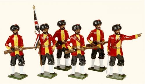 Tradition of London - set N° 069 - 7th Bengal Native Infantry 1890 Painted - EN STOCK