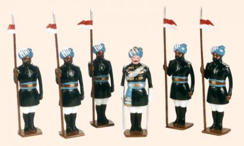 Tradition of London - set N° 07b - 17th Bengal Lancers 1901 Painted - disponible sur commande