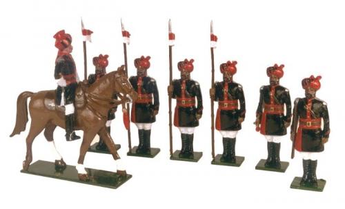 Tradition of London - set N° 080 - 25th Cavalry India Frontier Force 1910 Painted - EN STOCK